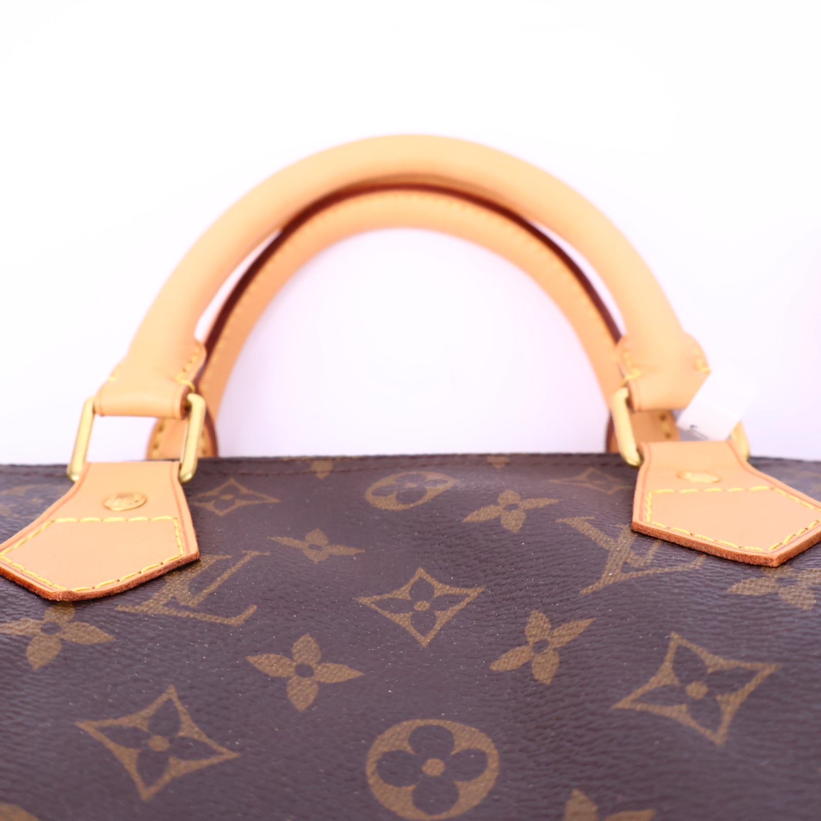 Louis Vuitton Speedy 30 Handbag Monogram Canvas Top Handle Bag J3302R | Pre-Owned Like New Brown Monogram Coated canvas