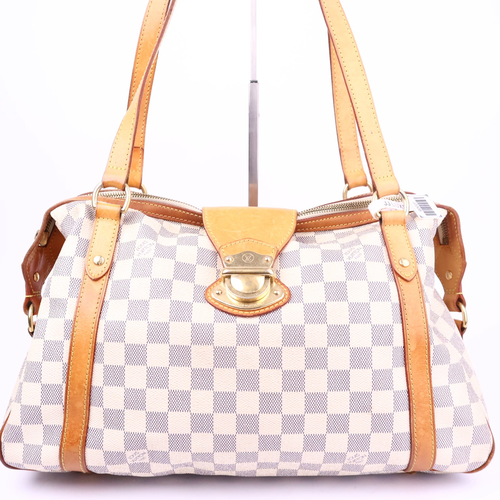 Louis Vuitton Damier Azur Stresa Shoulder Bag J3308 | Pre-Owned Excellent Blue and white Damier Azur Coated canvas