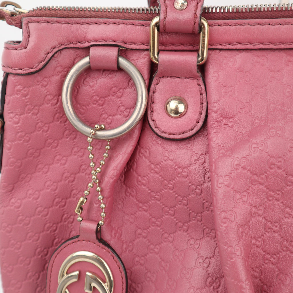 C2312 Gucci Shoulder Bag Microguccissima Sukey | Pre-Owned Very Good GG Monogram Leather