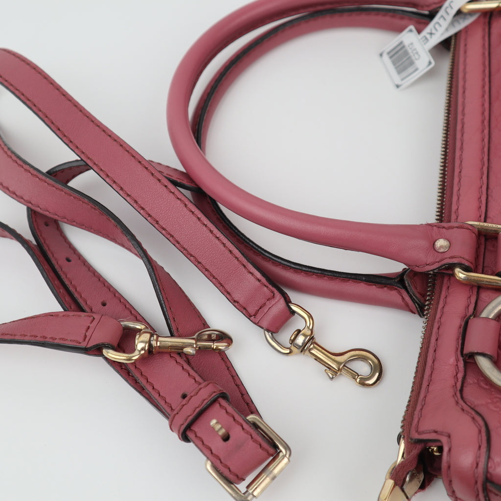 C2312 Gucci Shoulder Bag Microguccissima Sukey | Pre-Owned Very Good GG Monogram Leather