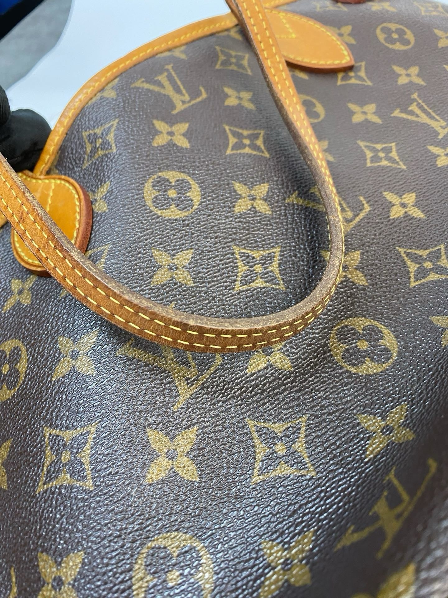 J2912 Louis Vuitton Tote Bag Monogram Neverfull PM | Pre-Owned Brown Monogram Coated canvas, Leather trim