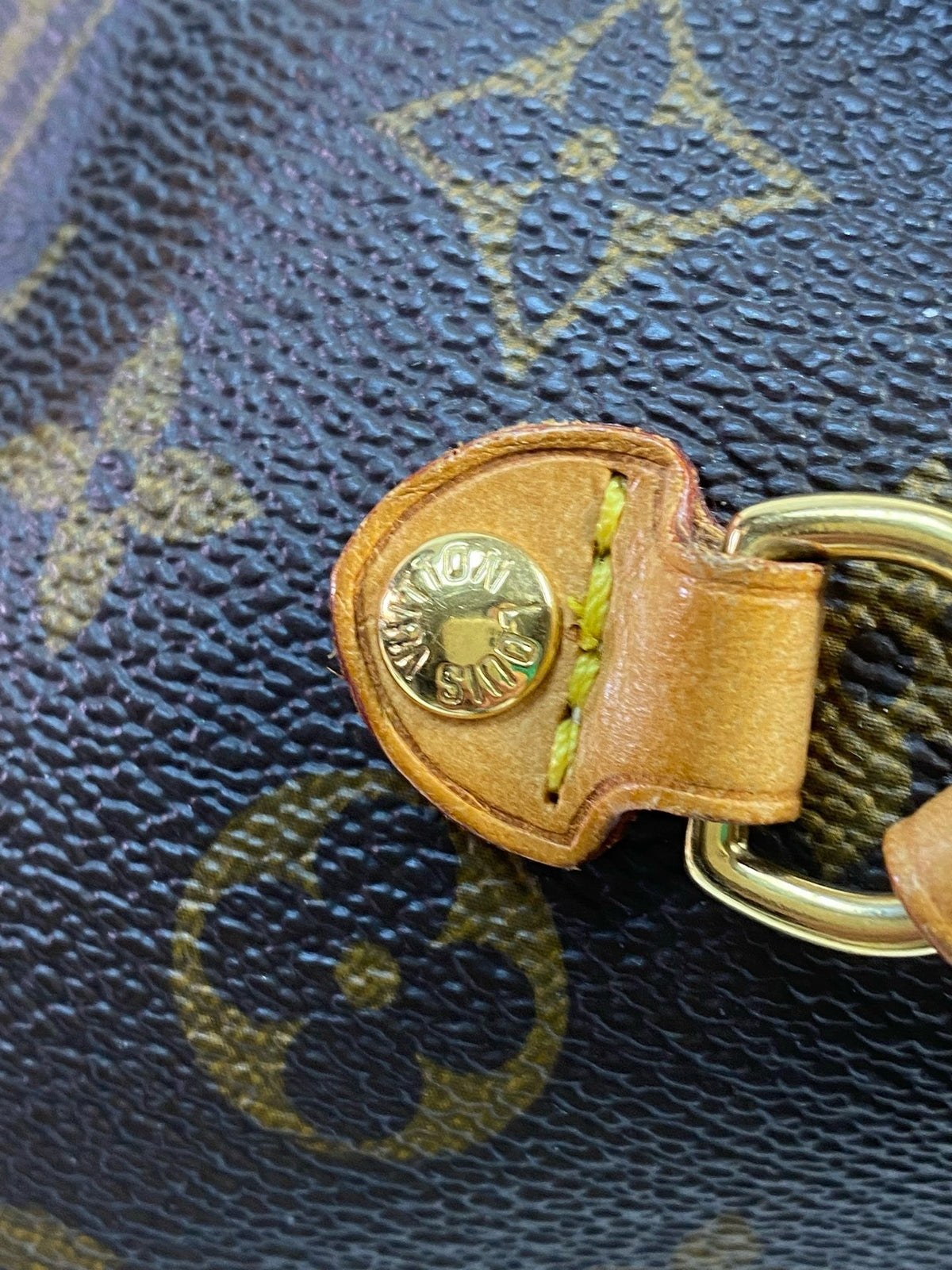 J2920 Louis Vuitton Tote Bag Monogram Neverfull MM | Pre-Owned Brown Monogram Coated canvas, Leather trim