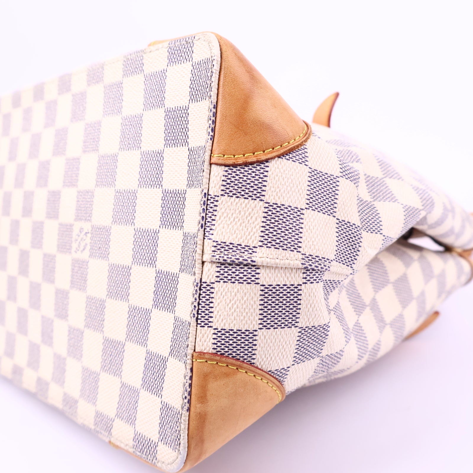 Louis Vuitton Damier Azur Hampstead Shoulder Bag J2146 | Pre-Owned Like New Brown Damier Canvas