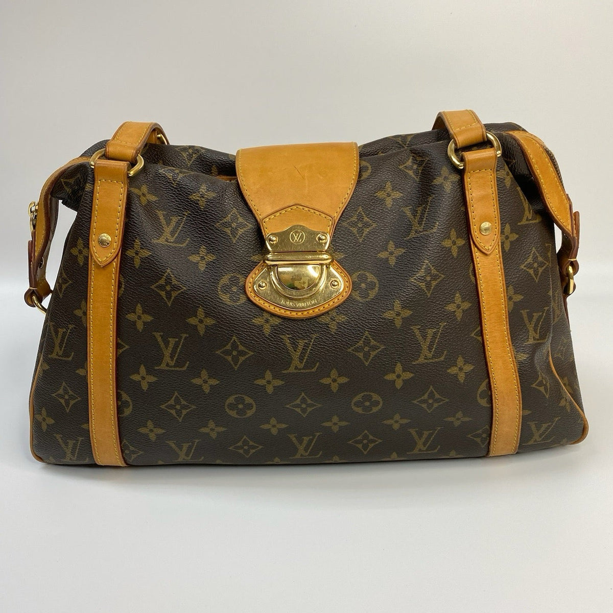 J2916 Louis Vuitton Shoulder Bag Monogram Stresa PM | Pre-Owned Brown Monogram Canvas