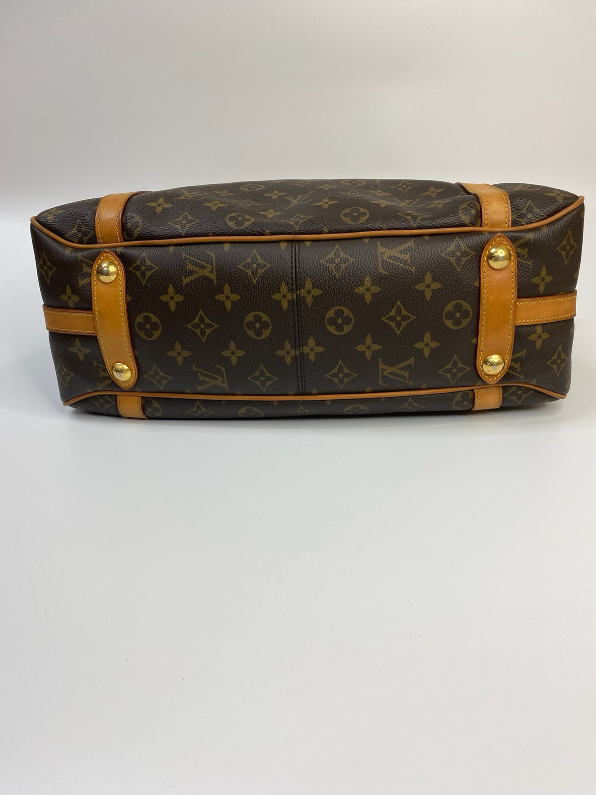 J2916 Louis Vuitton Shoulder Bag Monogram Stresa PM | Pre-Owned Brown Monogram Canvas