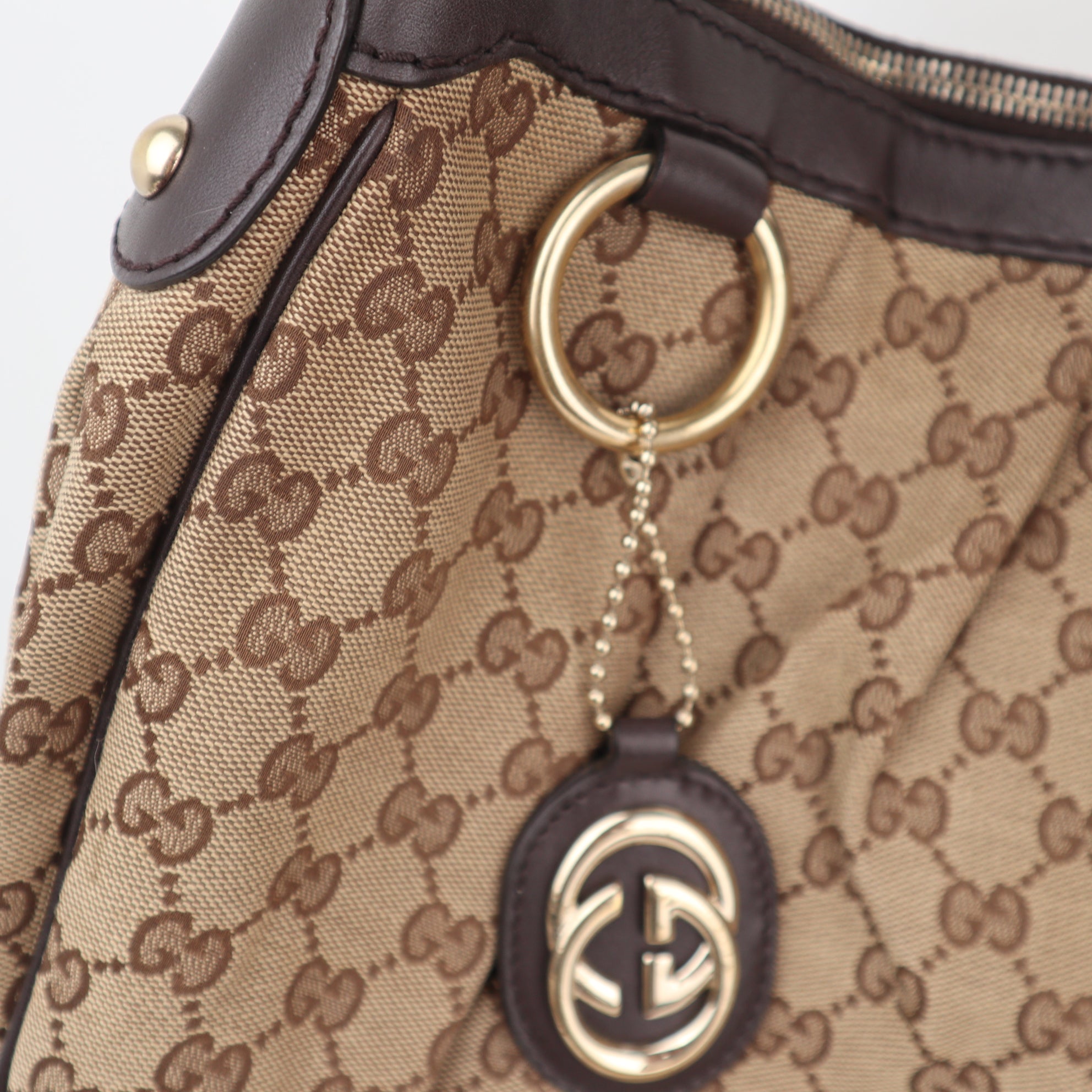 C2323 Gucci Tote Bag Medium Sukey Tote/Hobo | Pre-Owned Very Good