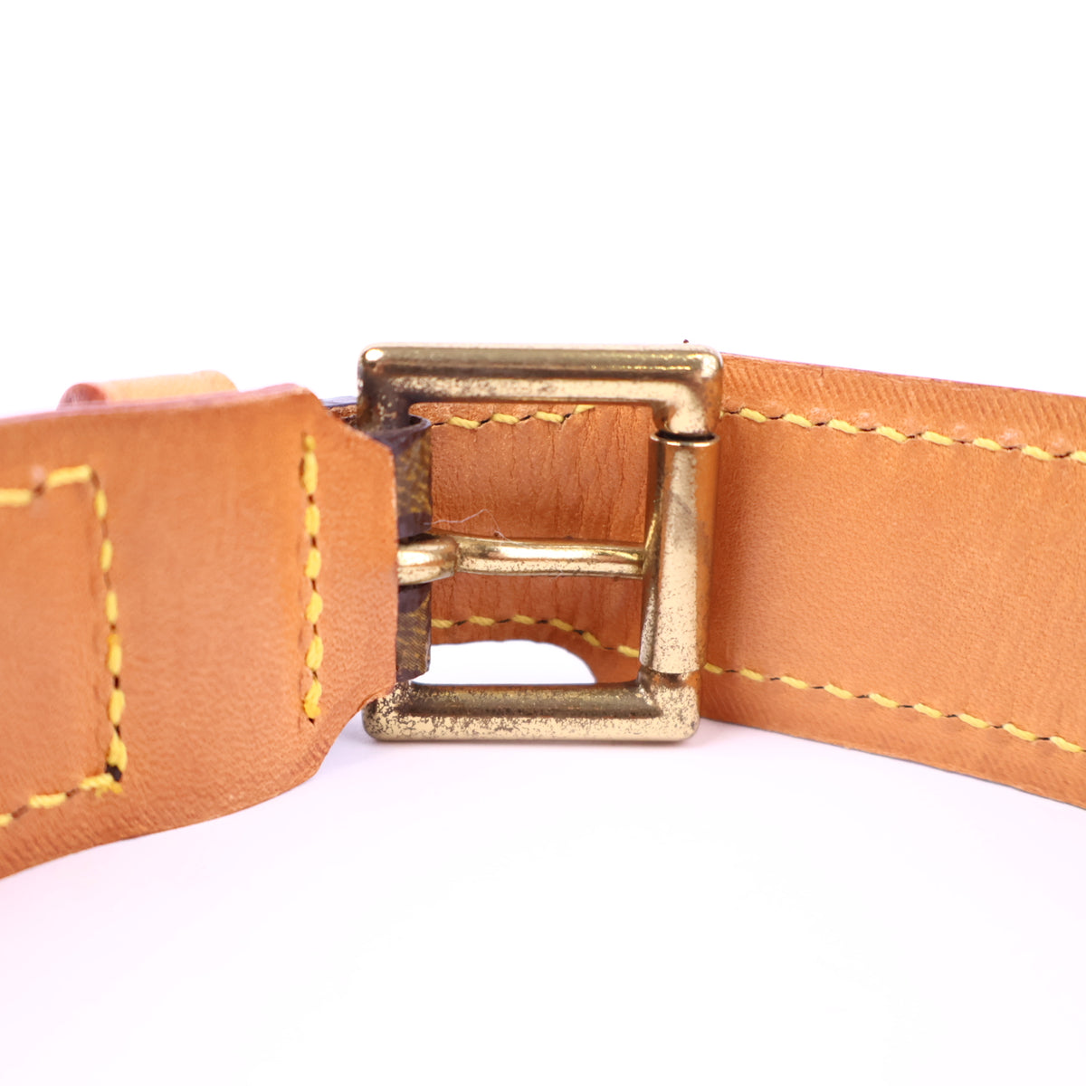 Louis Vuitton Monogram Dog Collar Accessories J2153 | Pre-Owned Like New Brown Monogram Canvas