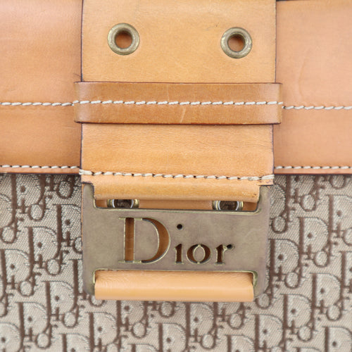 C2324 Christian Dior Shoulder Bag Diorissimo Street Chic Vintage | Pre-Owned Very Good Diorissimo Canvas / Leather