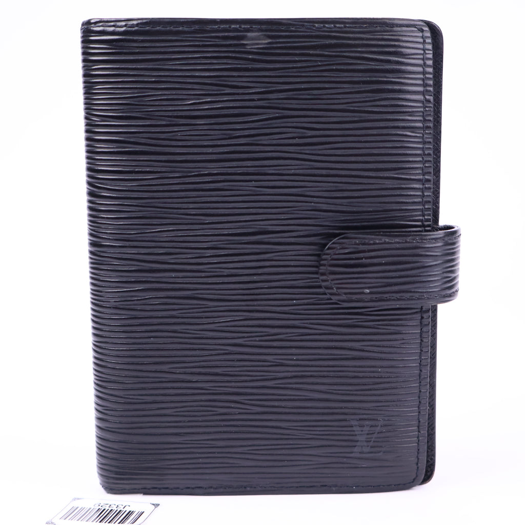Louis Vuitton Epi Small Ring Agenda Cover Black Agenda Cover J3329 | Pre-Owned Like New Black Epi Epi leather