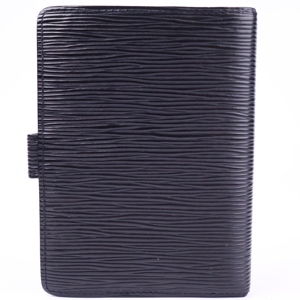 Louis Vuitton Epi Small Ring Agenda Cover Black Agenda Cover J3329 | Pre-Owned Like New Black Epi Epi leather