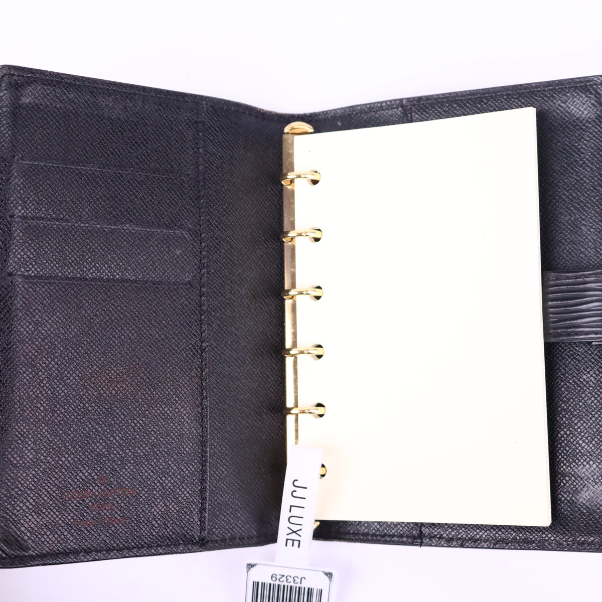 Louis Vuitton Epi Small Ring Agenda Cover Black Agenda Cover J3329 | Pre-Owned Like New Black Epi Epi leather