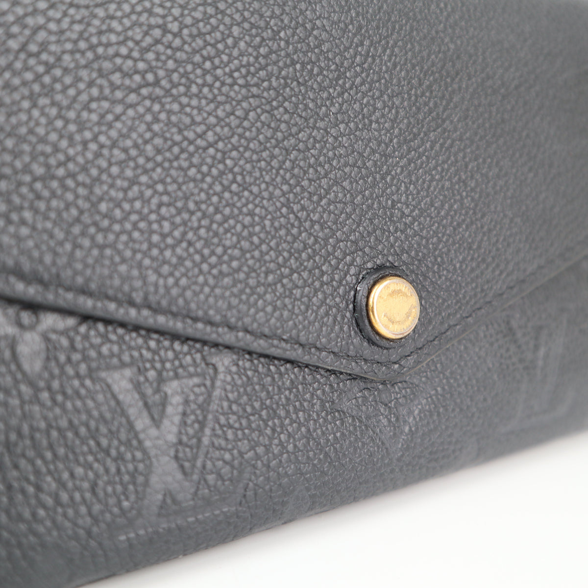 C2327 Louis Vuitton Wallet Monogram Empreinte Leather Sarah Wallet | Pre-Owned Very Good Brown Monogram Canvas, Leather