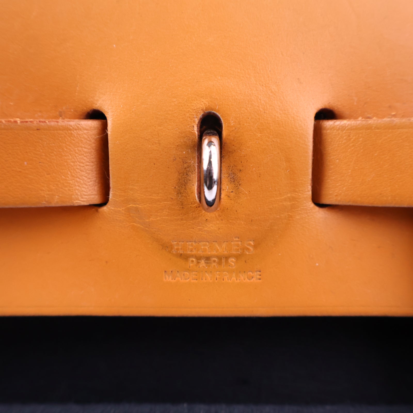 Hermes Herbag Zip Leather and Toile 31 Black Shoulder Bag J3247 | Pre-Owned Like New Black Leather