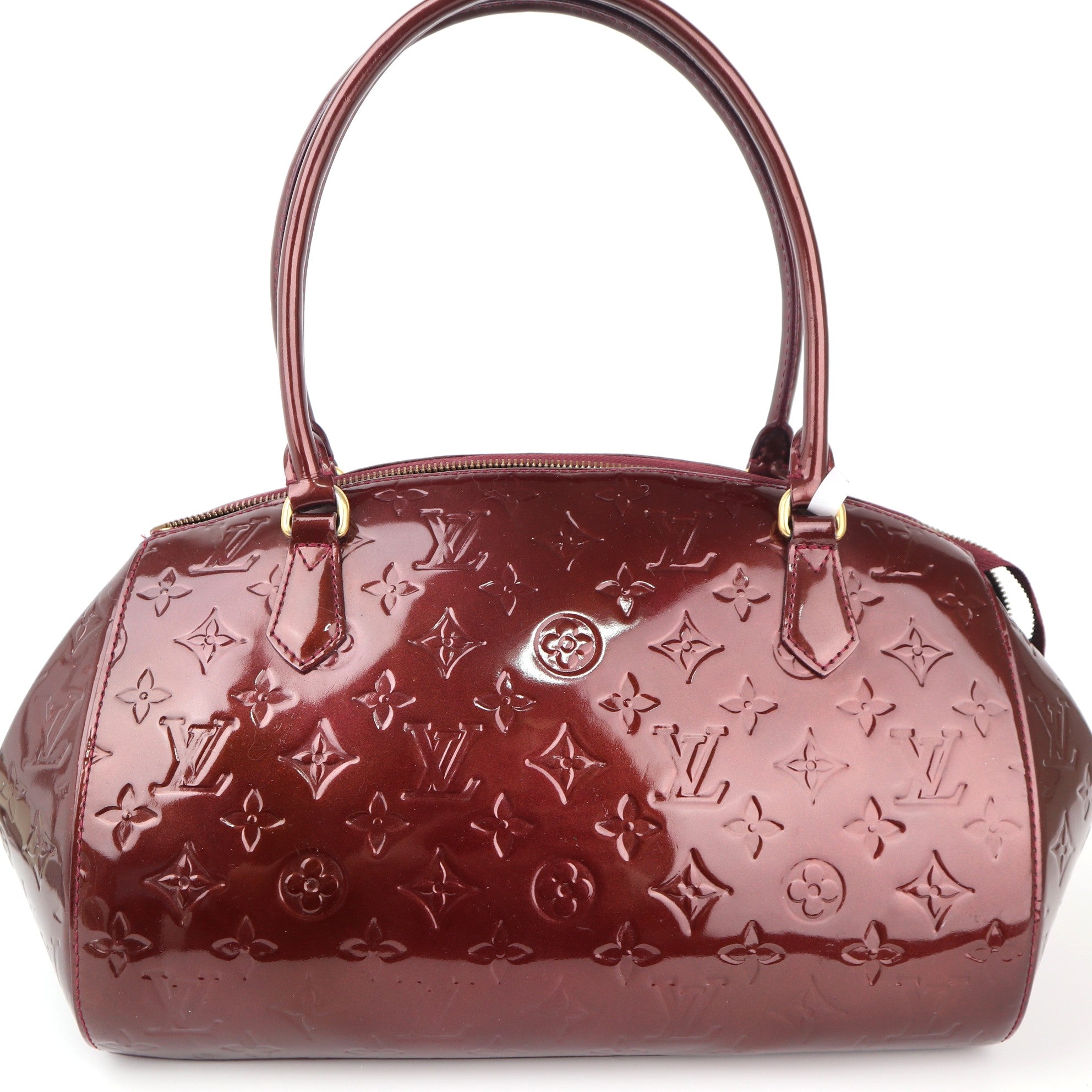 C2333 Louis Vuitton Shoulder Bag Fauviste Monogram Vernis Sherwood | Pre-Owned Very Good Brown Monogram, Monogram Vernis Canvas, Leather