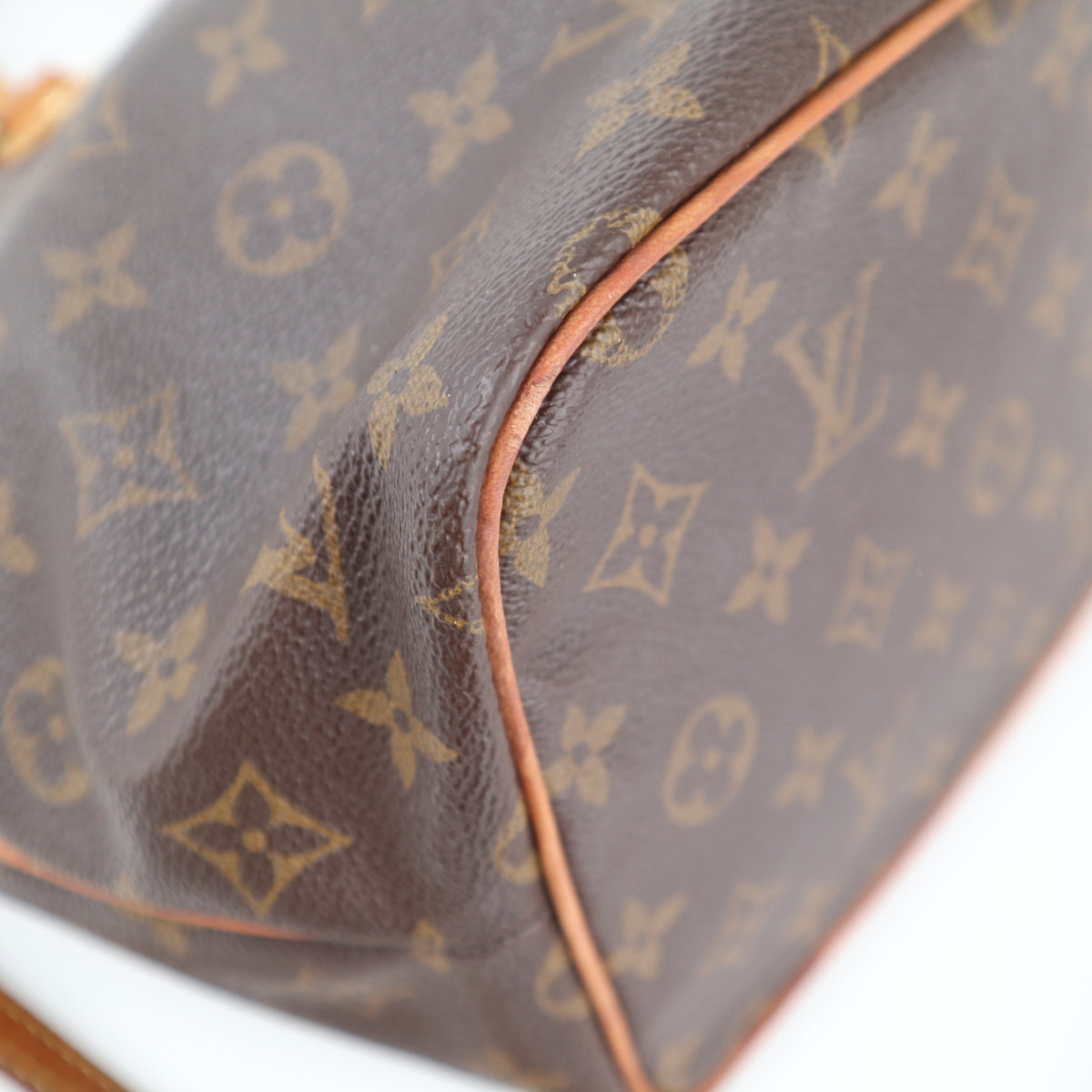 C2346 Louis Vuitton Shoulder Bag Monogram Canvas Palermo PM | Pre-Owned Very Good Brown Monogram Canvas