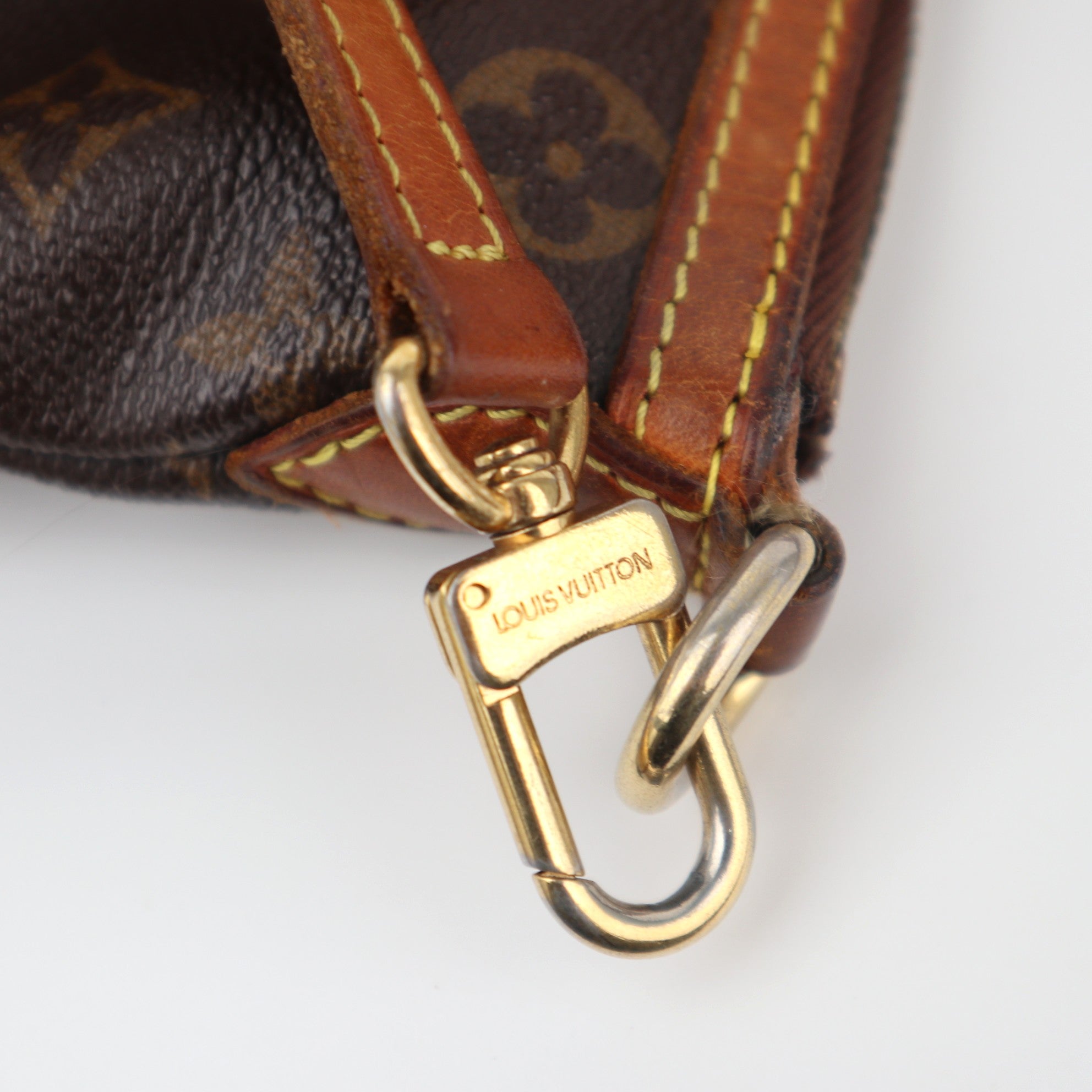 C2346 Louis Vuitton Shoulder Bag Monogram Canvas Palermo PM | Pre-Owned Very Good Brown Monogram Canvas