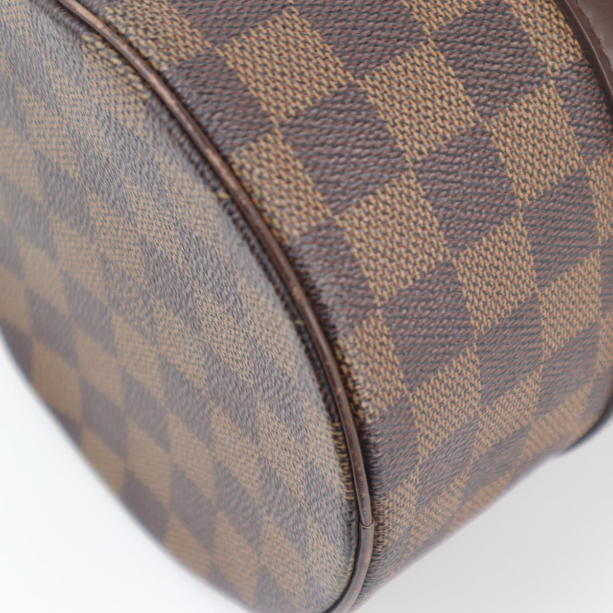 C2347 Louis Vuitton Shoulder Bag Damier Ebene Papillon 30 | Pre-Owned Very Good Brown Damier Ebene Canvas
