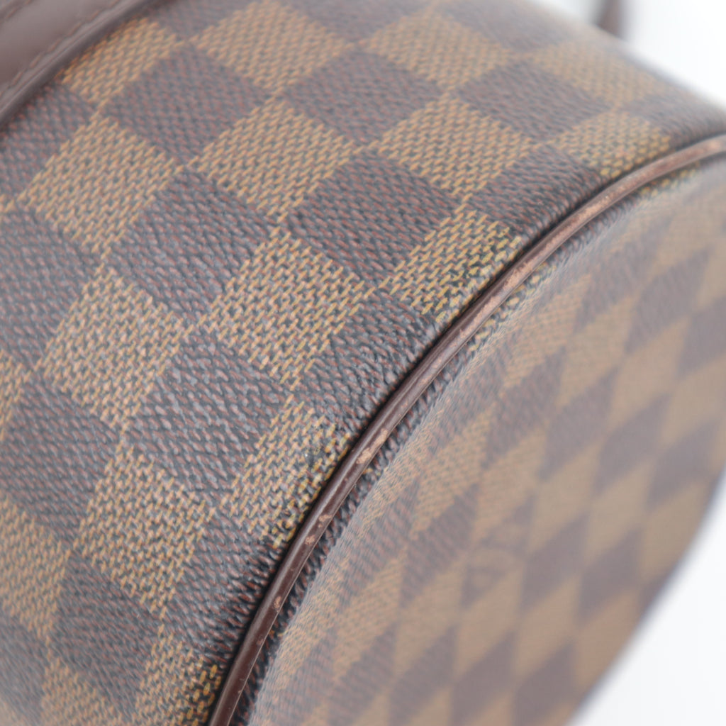C2347 Louis Vuitton Shoulder Bag Damier Ebene Papillon 30 | Pre-Owned Very Good Brown Damier Ebene Canvas