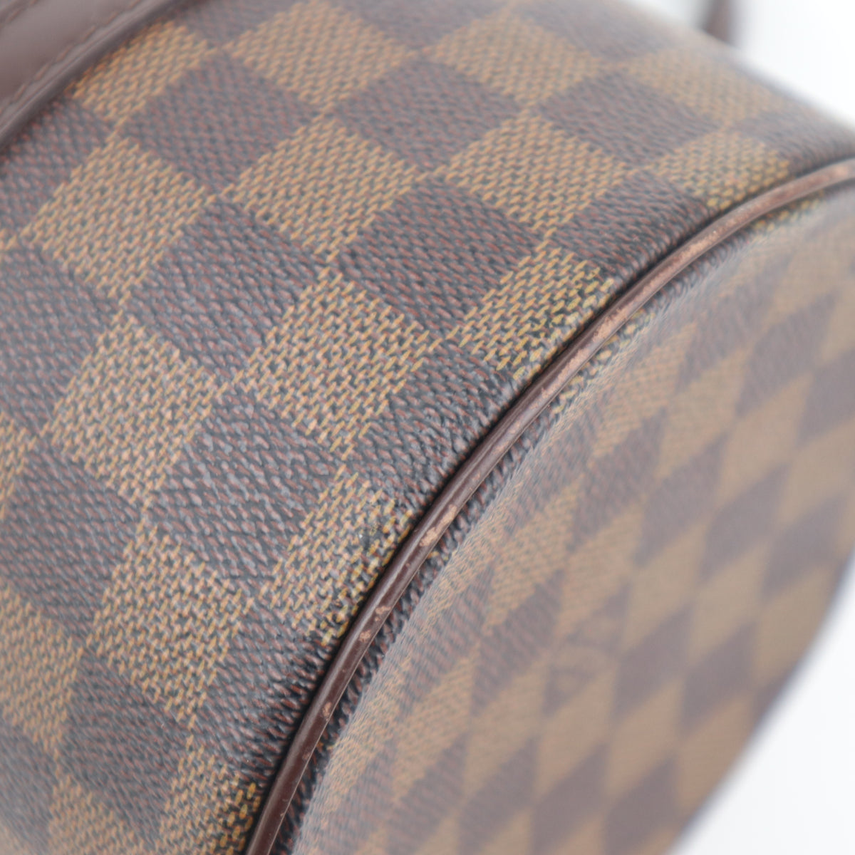 C2347 Louis Vuitton Shoulder Bag Damier Ebene Papillon 30 | Pre-Owned Very Good Brown Damier Ebene Canvas
