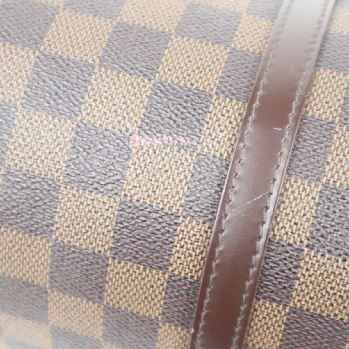 C2347 Louis Vuitton Shoulder Bag Damier Ebene Papillon 30 | Pre-Owned Very Good Brown Damier Ebene Canvas