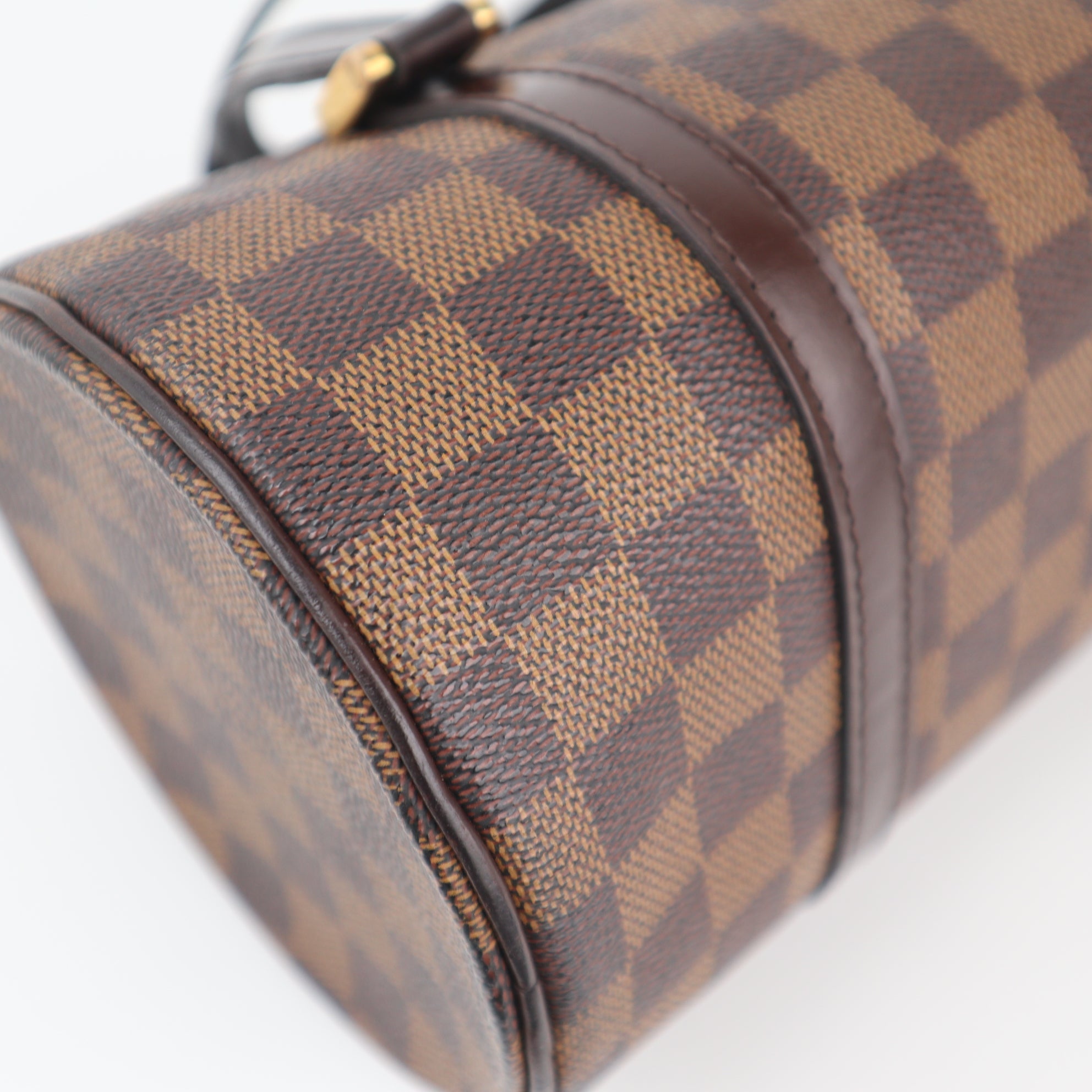 C2348 Louis Vuitton Shoulder Bag Damier Ebene Papillon 26 | Pre-Owned Very Good Brown Damier Ebene Canvas
