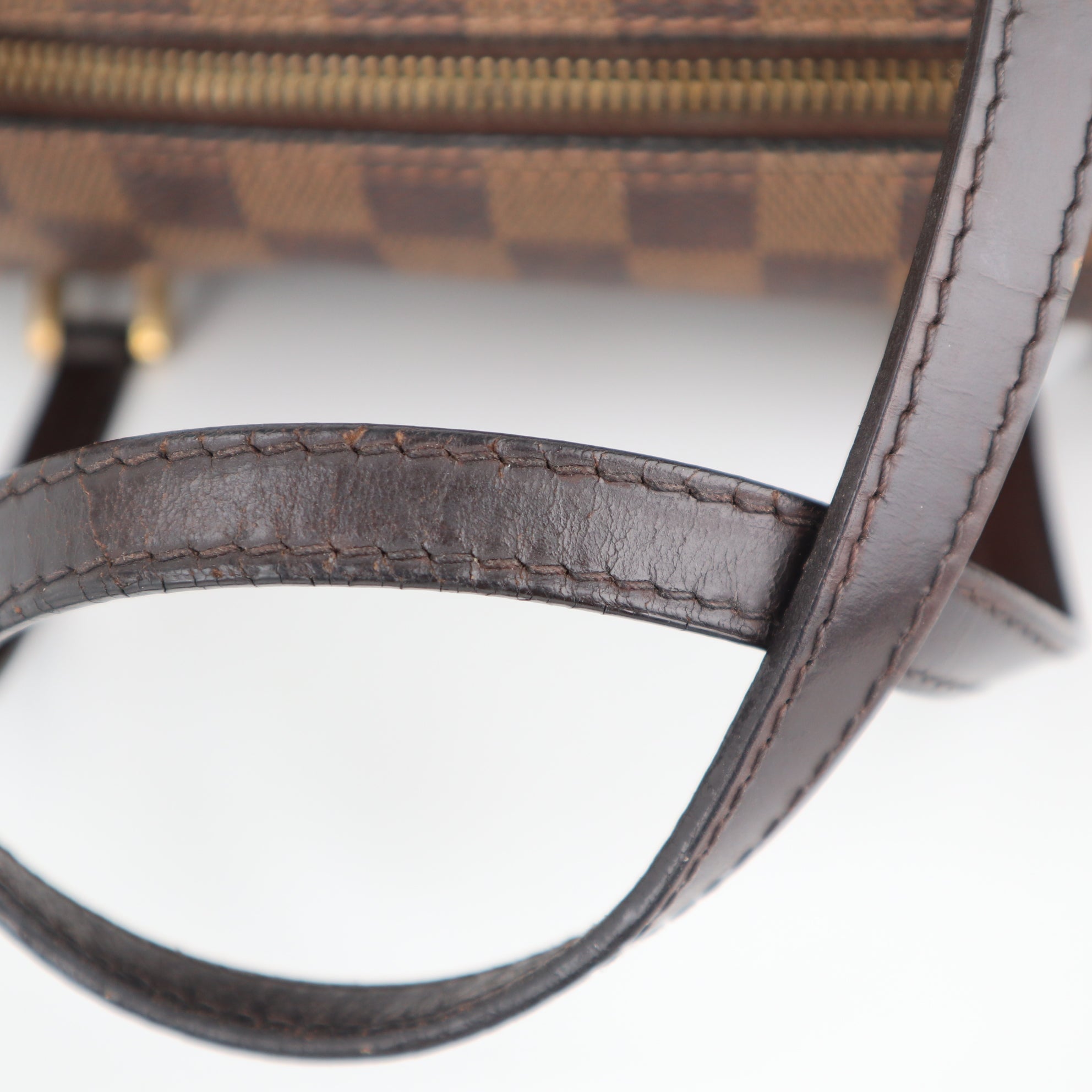 C2348 Louis Vuitton Shoulder Bag Damier Ebene Papillon 26 | Pre-Owned Very Good Brown Damier Ebene Canvas