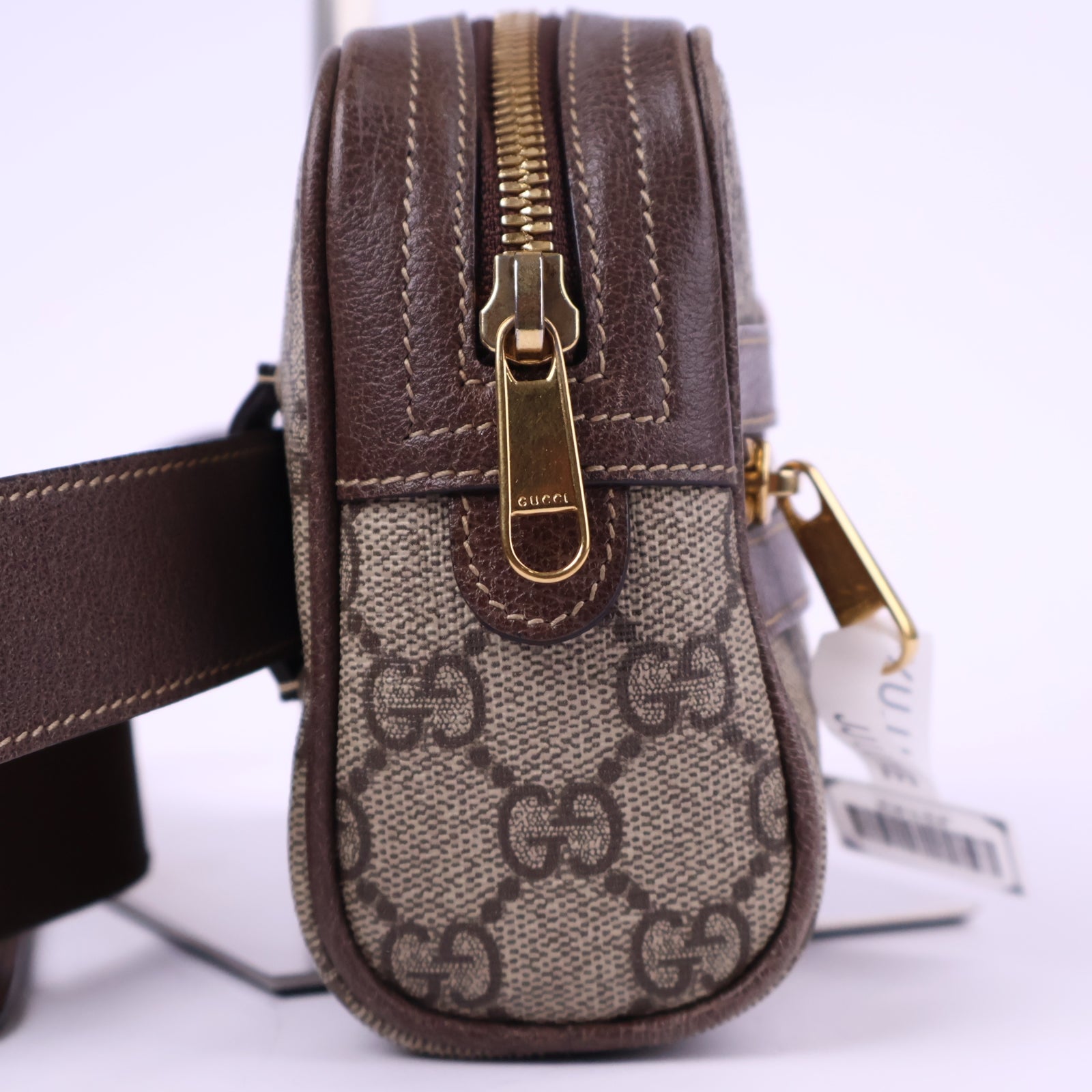 Gucci Ophidia GG Supreme Belt Bag Belt Bag J3142 | Pre-Owned Like New Brown GG Supreme Canvas