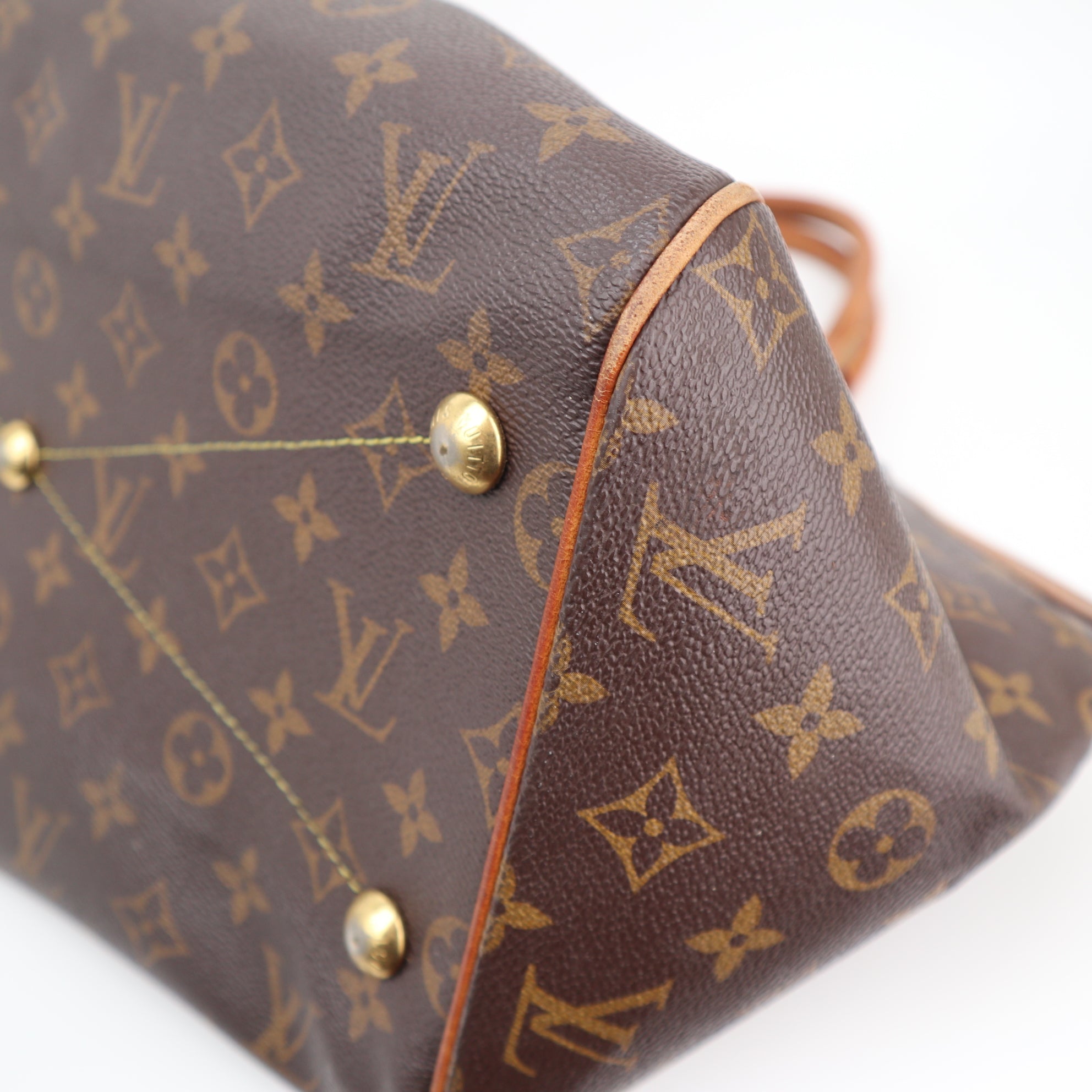 Louis Vuitton Tivoli GM Shoulder Bag C1479 | Pre-Owned Good Brown Monogram Canvas