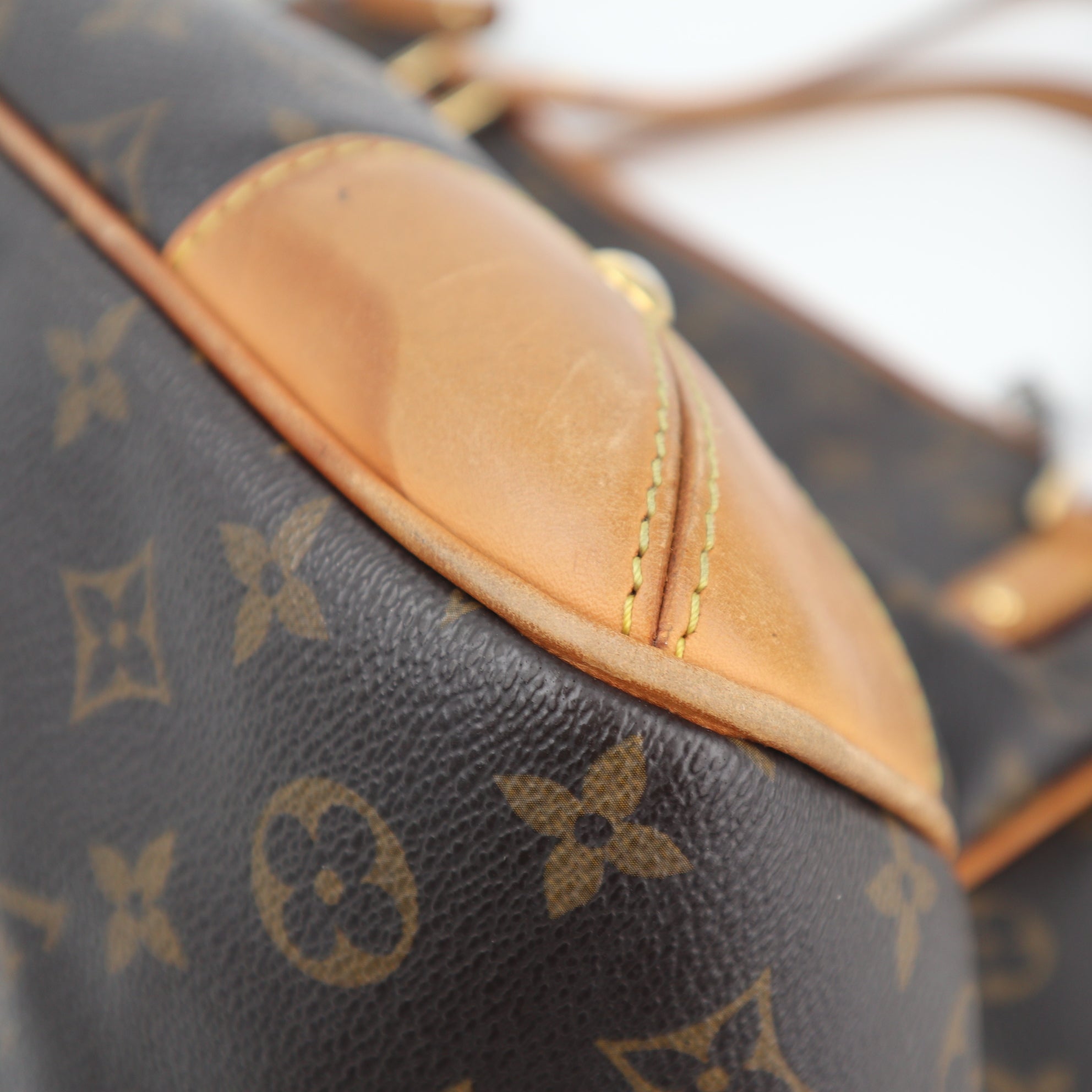 Louis Vuitton Estrela MM Shoulder Bag C1480 | Pre-Owned Good Brown Monogram Canvas