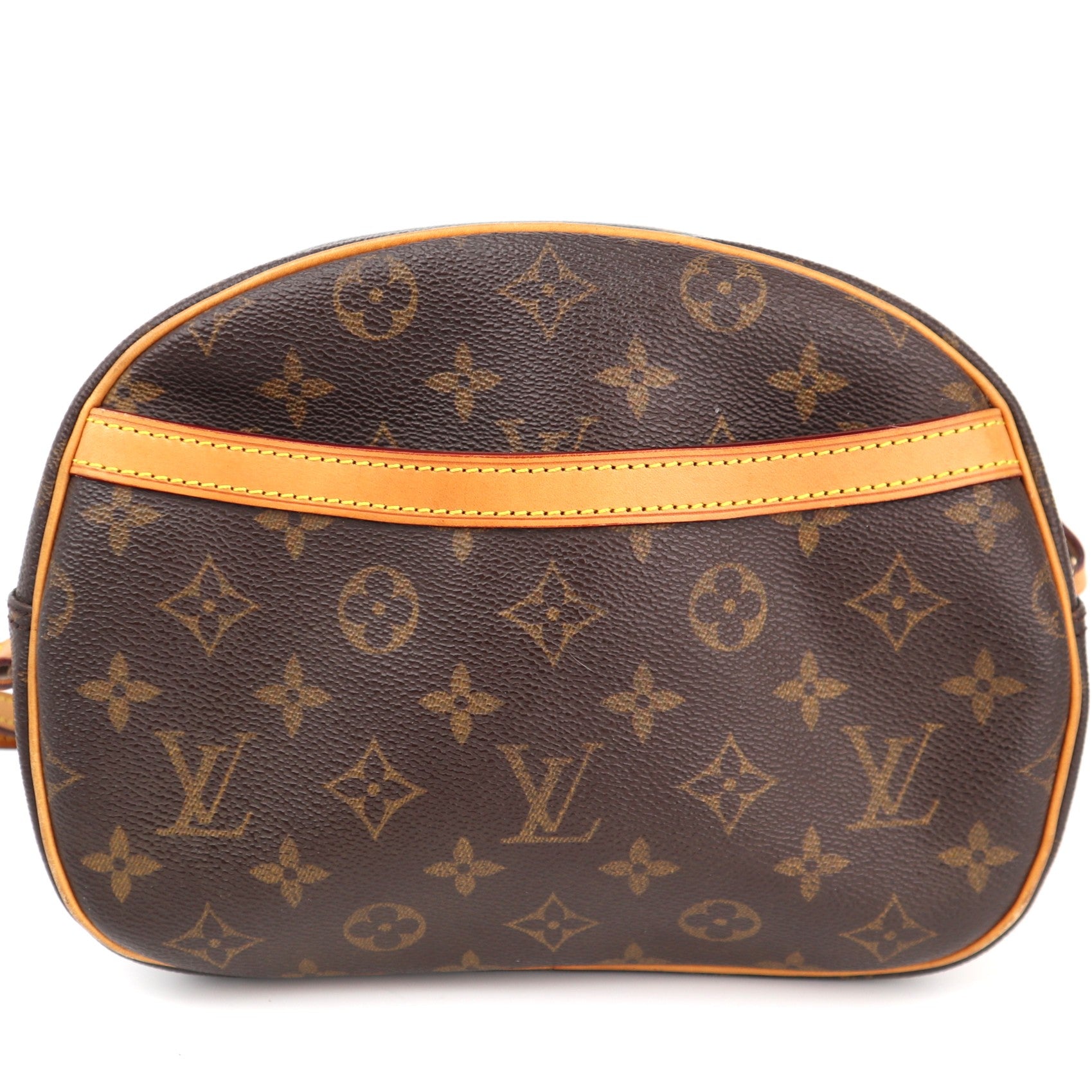 Louis Vuitton Blois Crossbody Bag C1481R | Pre-Owned Excellent Brown Monogram Canvas
