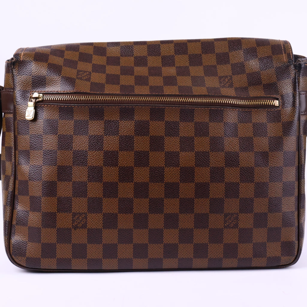Louis Vuitton Damier Ebene Bastille Messenger PM Messenger Bag J3139 | Pre-Owned Like New Brown Damier Ebene Canvas