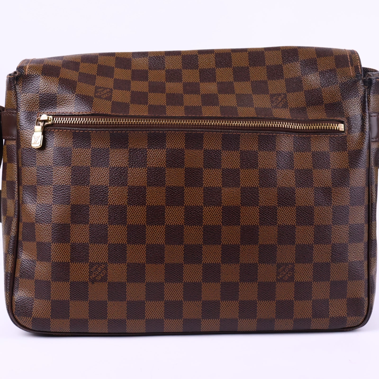 Louis Vuitton Damier Ebene Bastille Messenger PM Messenger Bag J3139 | Pre-Owned Like New Brown Damier Ebene Canvas