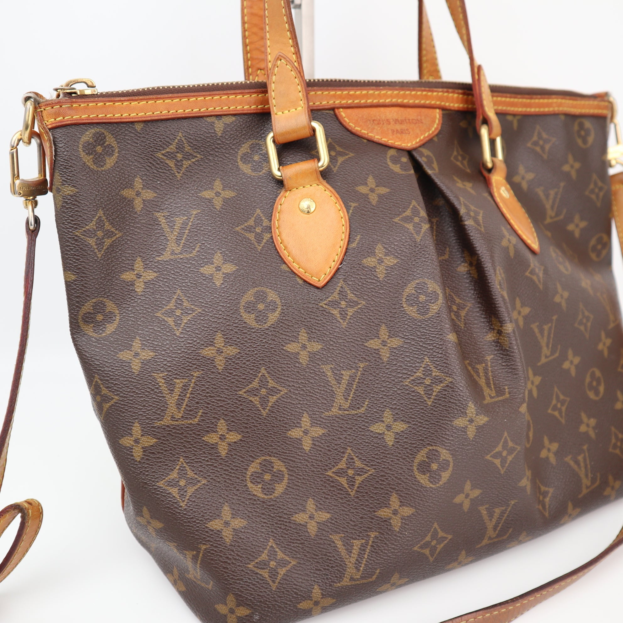 Louis Vuitton Palermo PM Shoulder Bag C1482 | Pre-Owned Very Good Brown Monogram Canvas