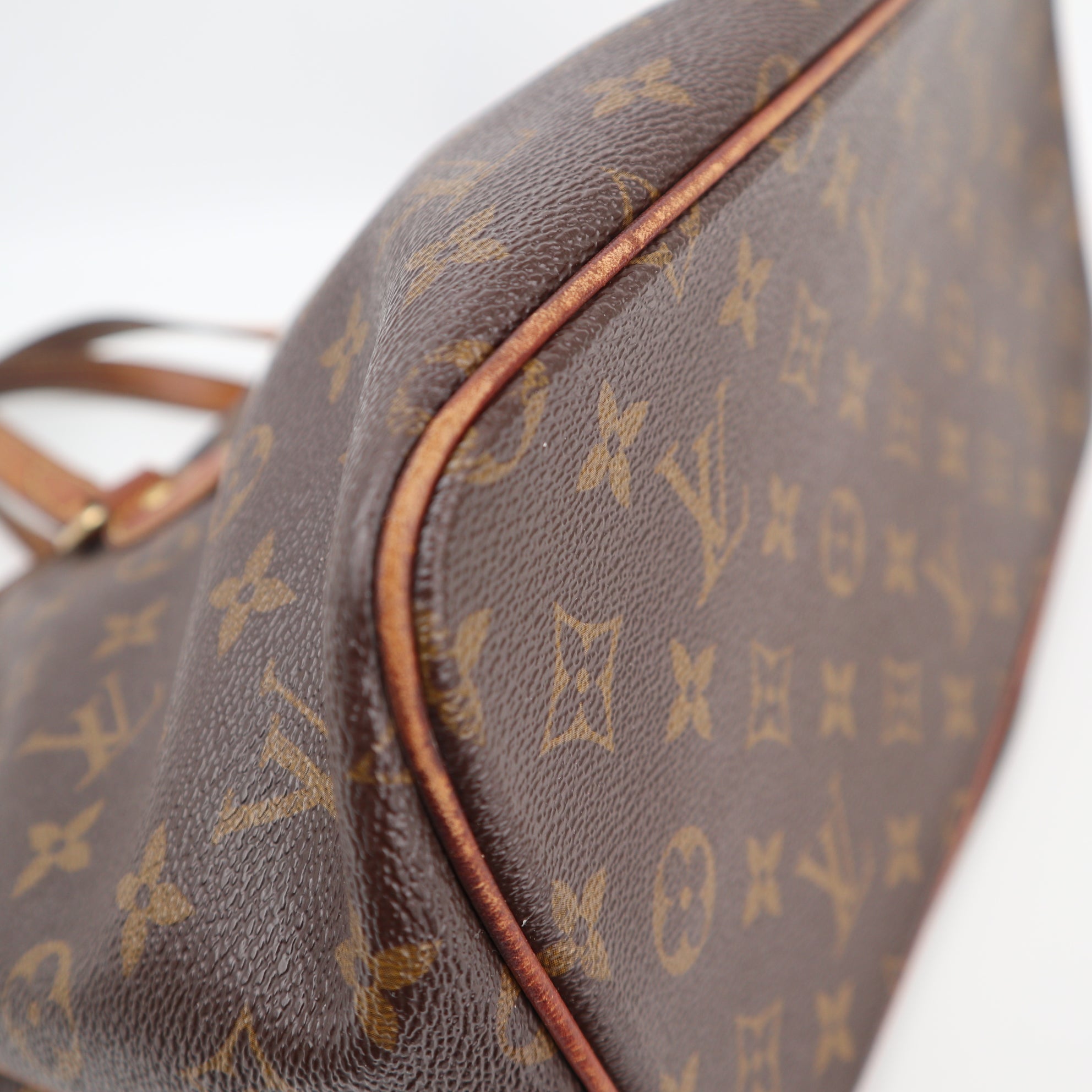 Louis Vuitton Palermo PM Shoulder Bag C1484 | Pre-Owned Good Brown Monogram Canvas
