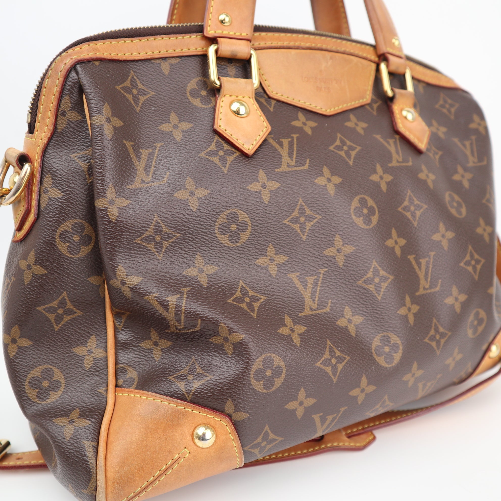 Louis Vuitton Retiro PM Shoulder Bag C1483 | Pre-Owned Very Good Brown Monogram Canvas