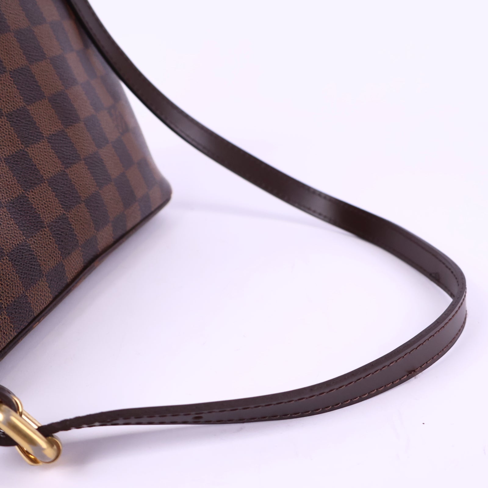 Louis Vuitton Damier Canvas Bergamo MM Bag Top Handle Bag J3132 | Pre-Owned Like New Brown Damier Canvas