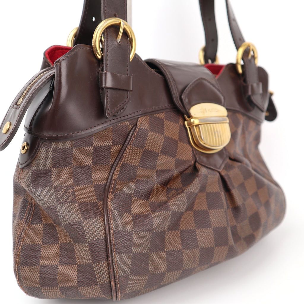 Louis Vuitton Sistina PM Shoulder Bag C1486# | Pre-Owned Excellent Brown Damier Canvas