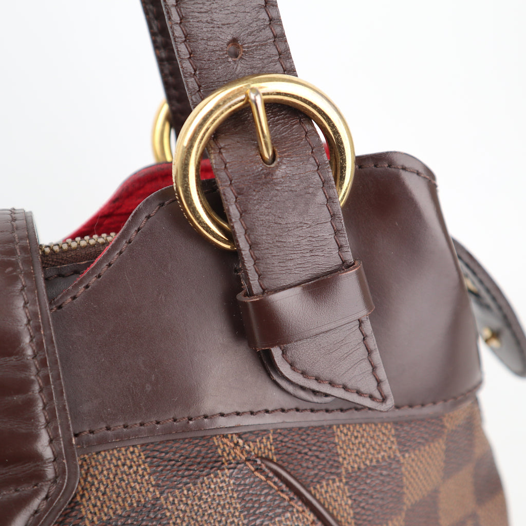 Louis Vuitton Sistina PM Shoulder Bag C1486# | Pre-Owned Excellent Brown Damier Canvas