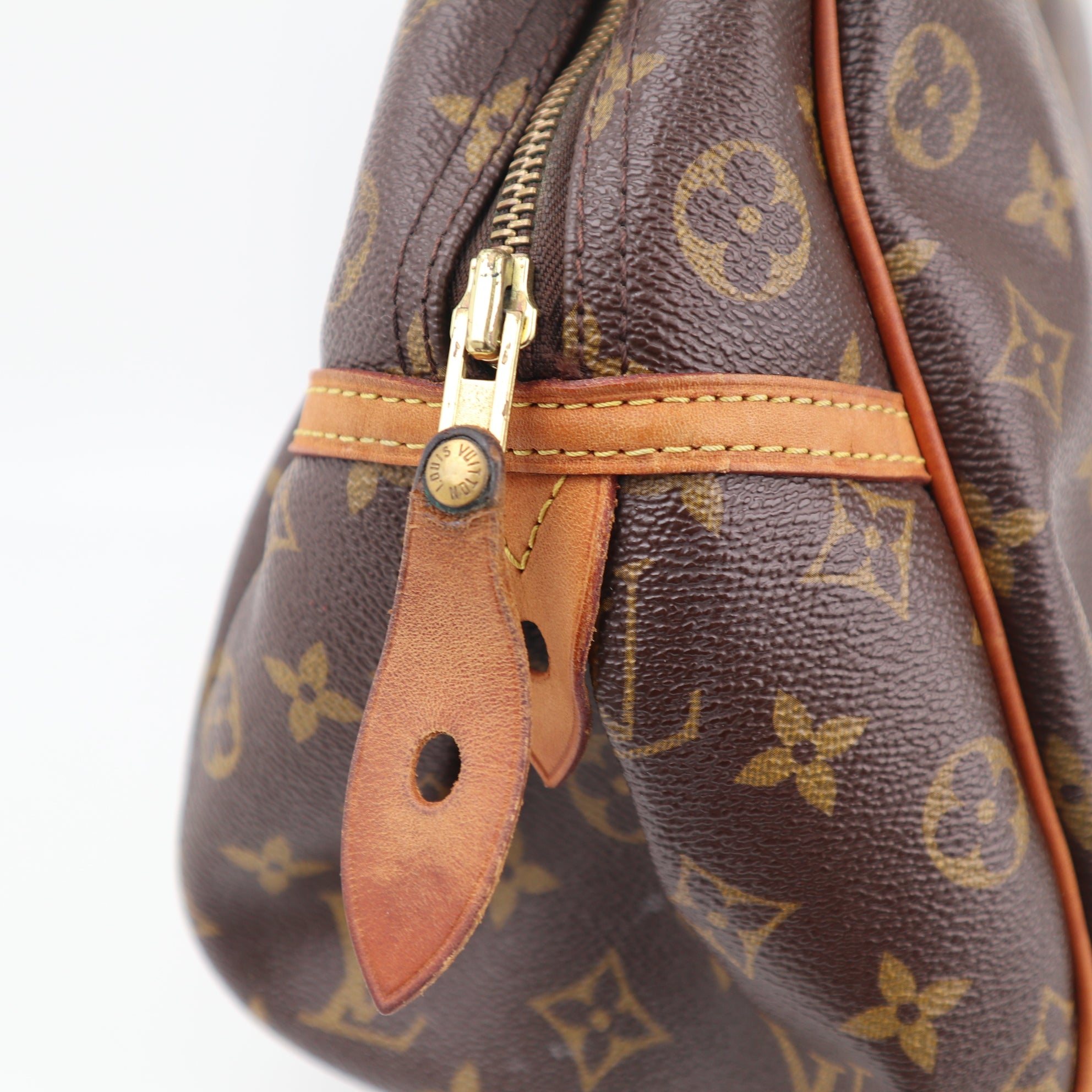 C2358 Louis Vuitton Shoulder Bag Monogram Canvas Montorgueil GM Bag | Pre-Owned Very Good Brown Monogram Canvas