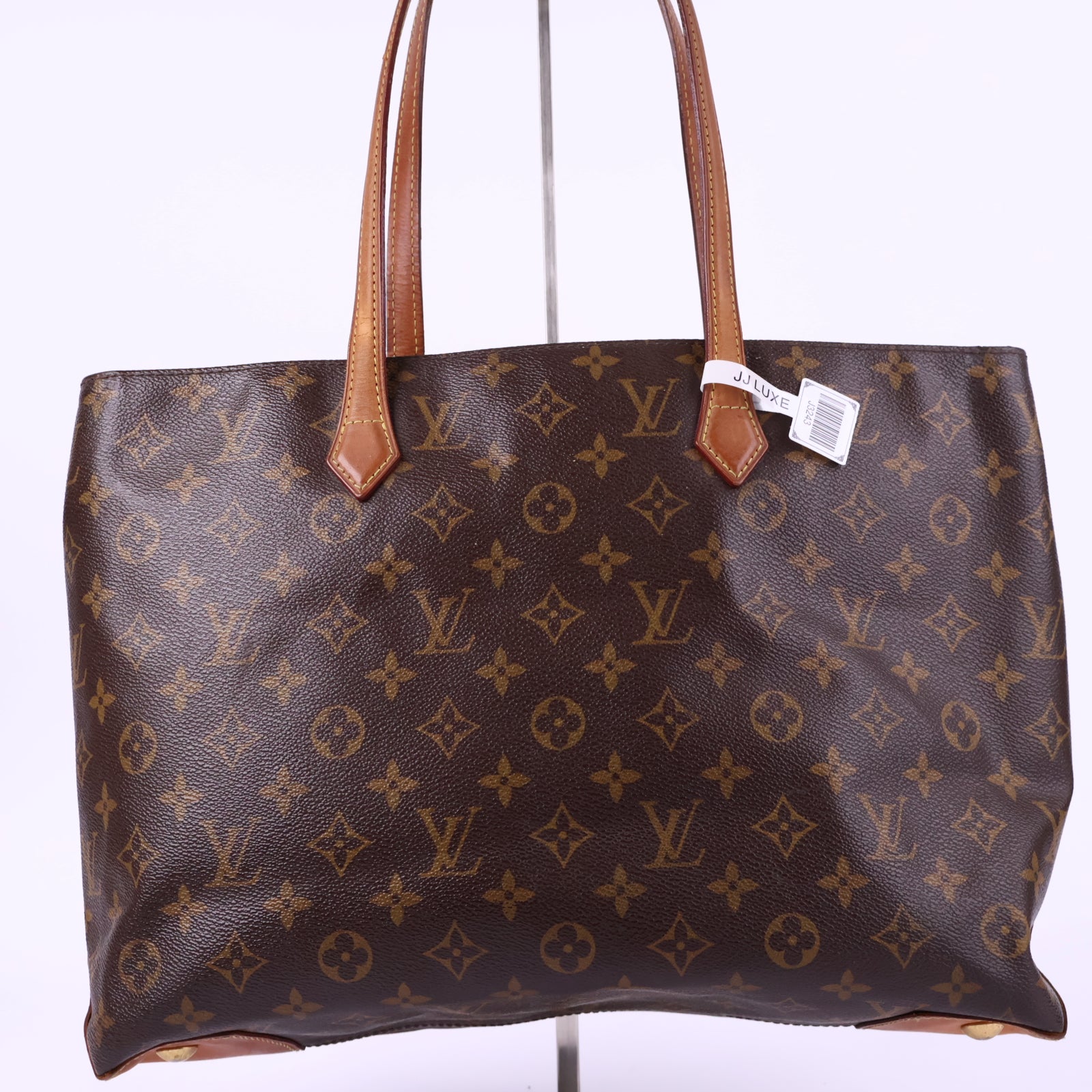 Louis Vuitton Monogram Canvas Wilshire MM Tote Bag Tote Bag J3243 | Pre-Owned Excellent Brown Monogram Canvas