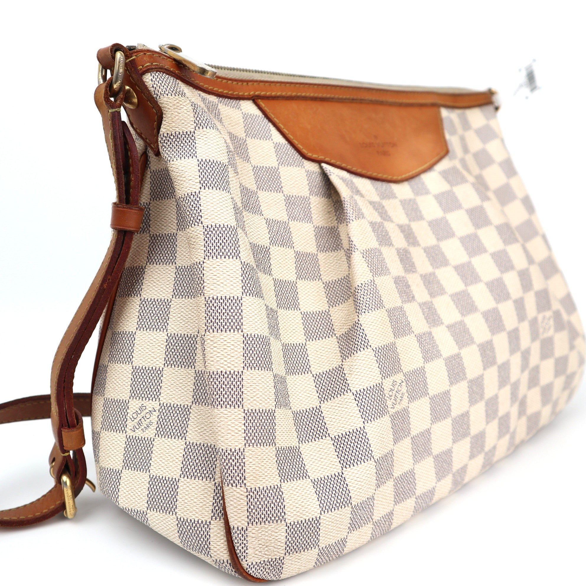 Louis Vuitton Damier Azur Siracusa PM  C1492|Pre-Owned