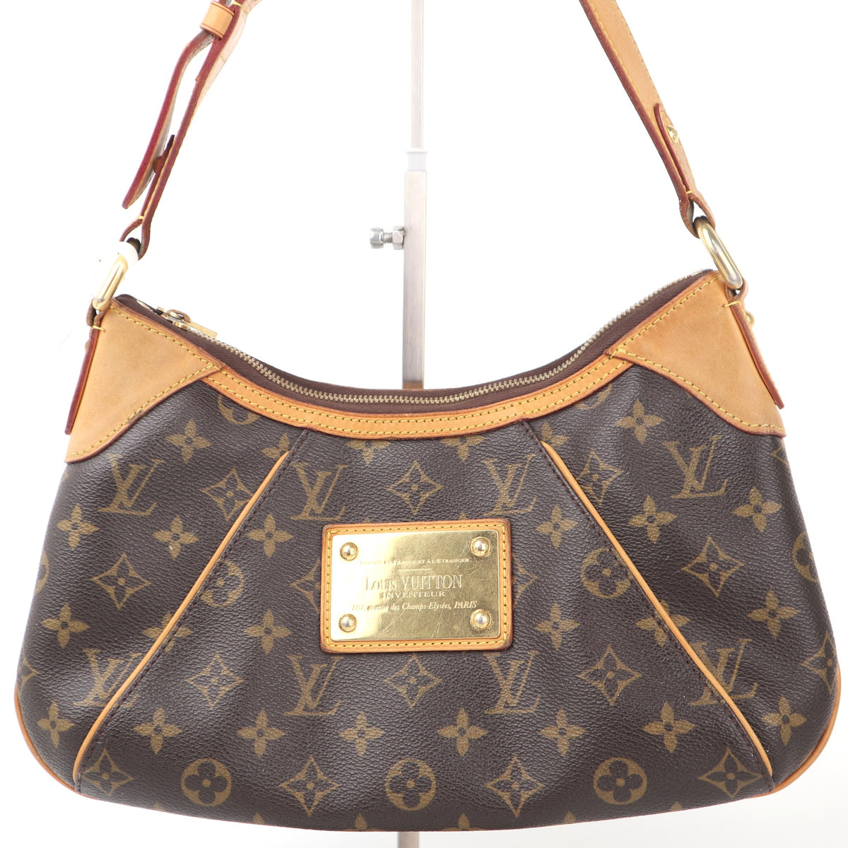 C2361 Louis Vuitton Shoulder Bag Monogram Canvas Thames PM | Pre-Owned Very Good Brown Canvas Monogram