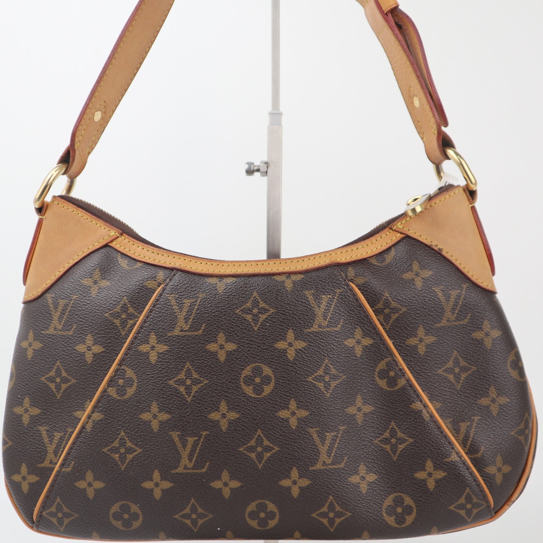 C2361 Louis Vuitton Shoulder Bag Monogram Canvas Thames PM | Pre-Owned Very Good Brown Canvas Monogram