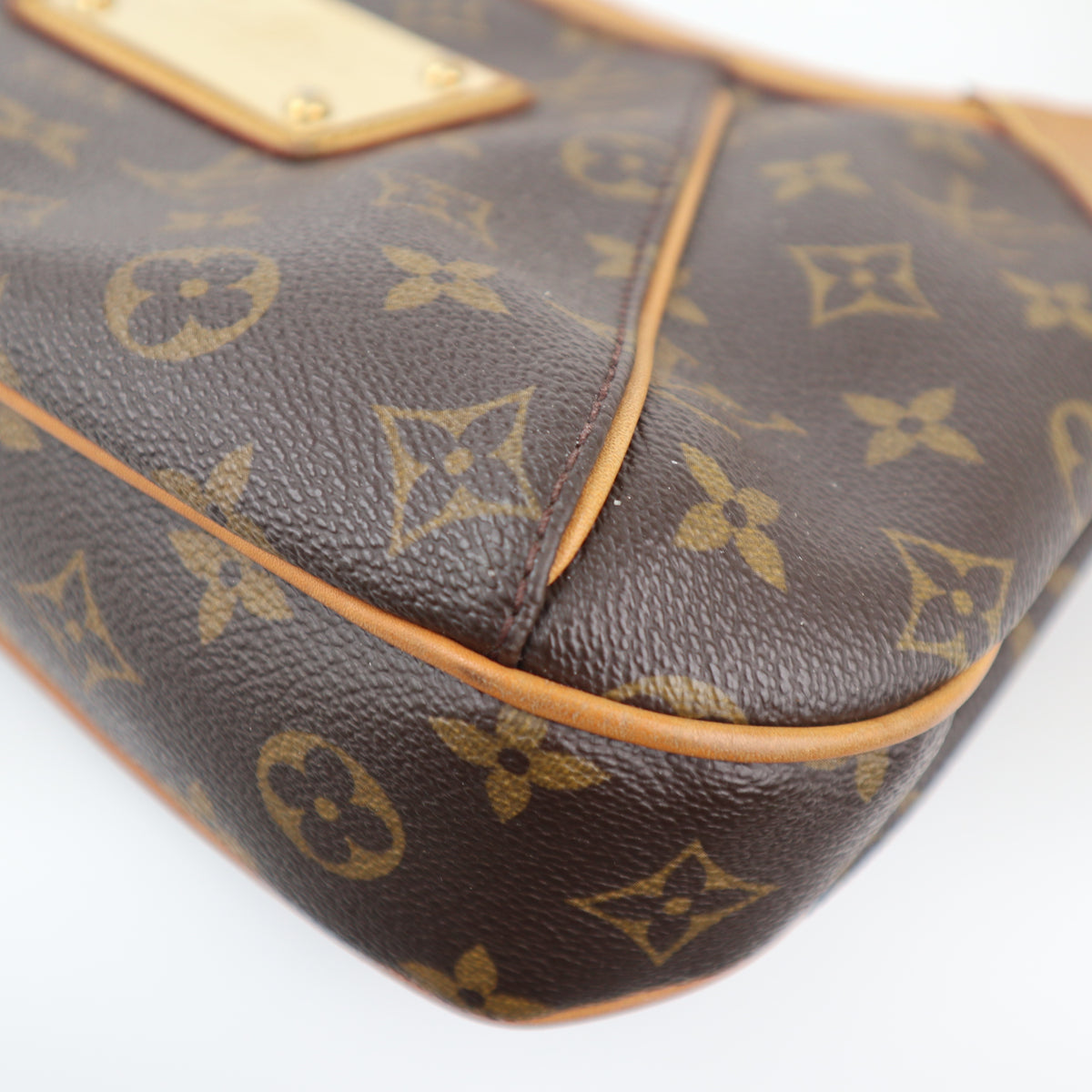 C2361 Louis Vuitton Shoulder Bag Monogram Canvas Thames PM | Pre-Owned Very Good Brown Canvas Monogram
