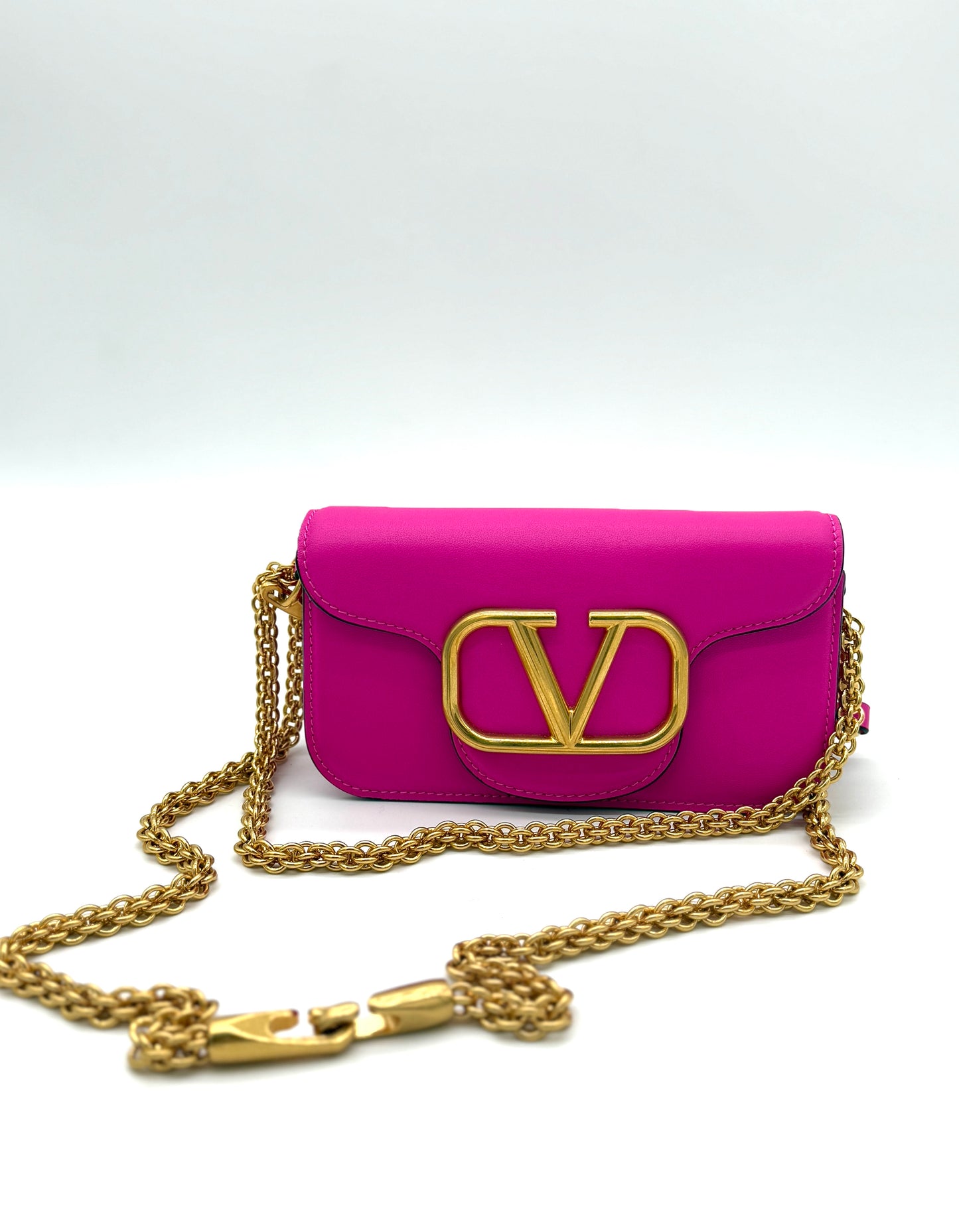 Valentino Loco’s Small Leather Bag Pink