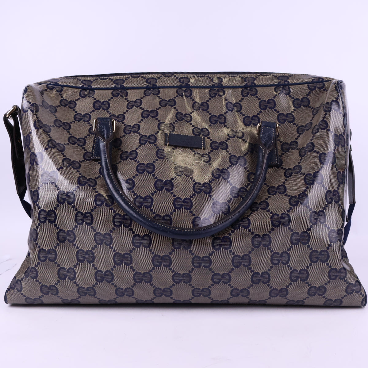 Gucci Leather Travel Bag Travel Bag J3108# | Pre-Owned Like New Leather