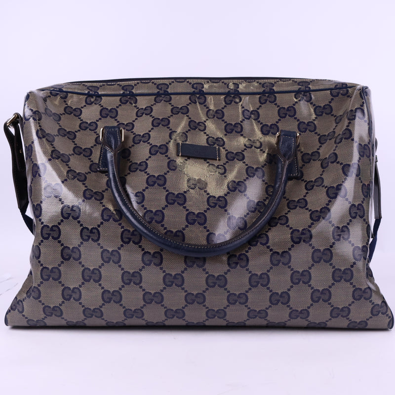 Gucci Leather Travel Bag Travel Bag J3108# | Pre-Owned Like New Leather