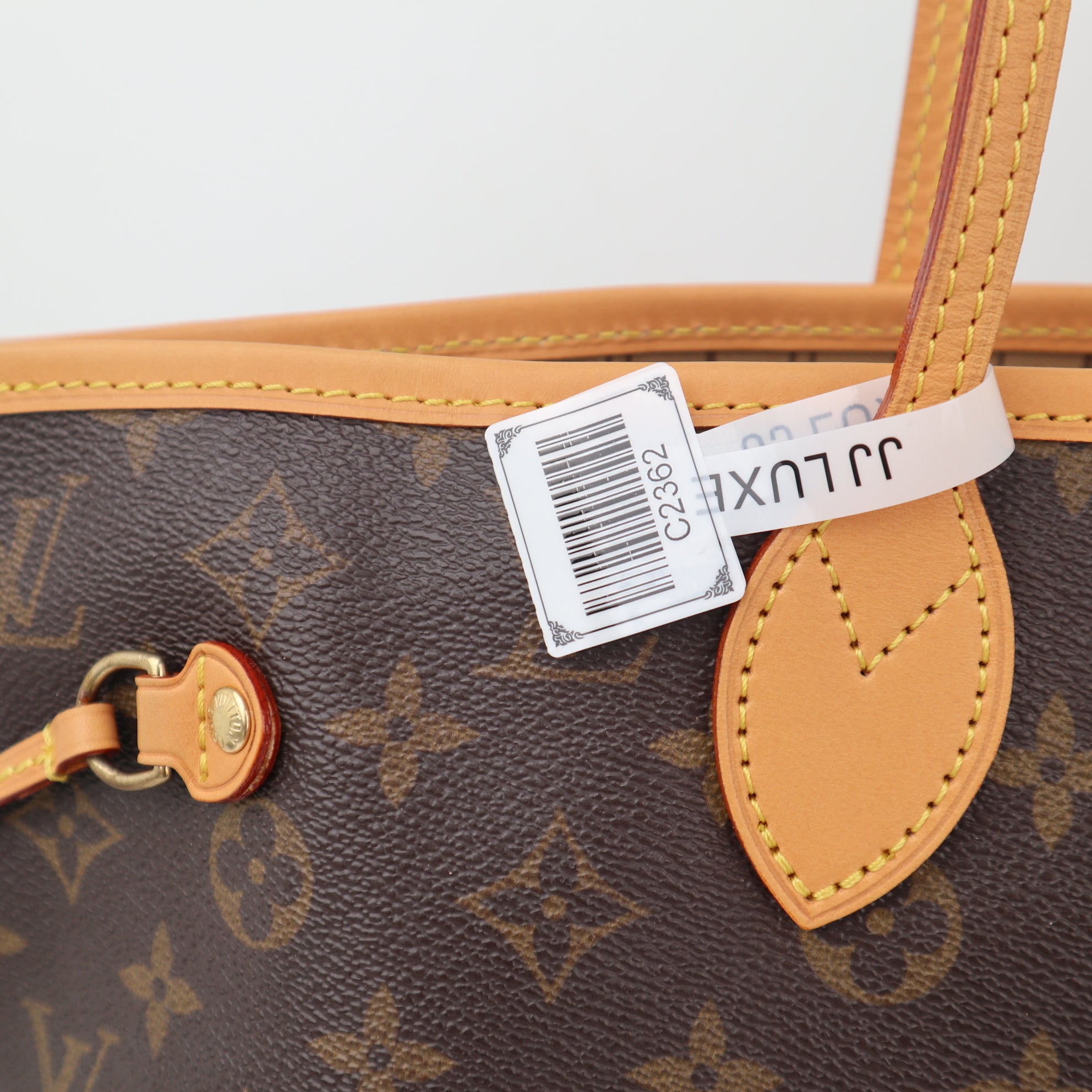 C2362R Louis Vuitton Tote Bag Monogram Canvas Neverfull MM | Pre-Owned Very Good Brown Canvas Monogram