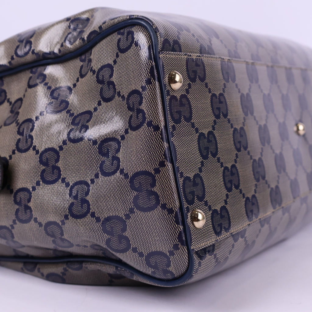 Gucci Leather Travel Bag Travel Bag J3108# | Pre-Owned Like New Leather