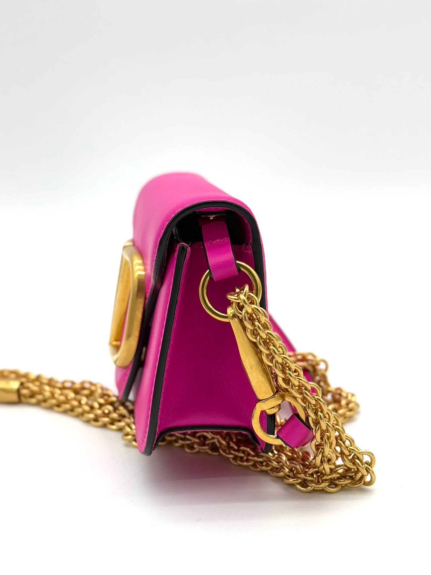 Valentino Loco’s Small Leather Bag Pink